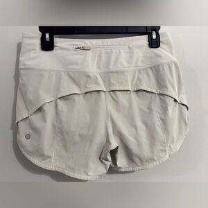 Lululemon Speed Up Short Long *4" Womens Size 6